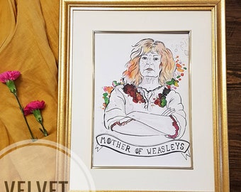 Mother of Weasleys print