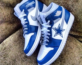 Cowboys Custom Jordan 1 Mid