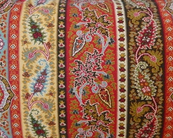 Ralph Lauren Chettenham Paisl-Red Sky / Decorative Throw Pillow Euro Sham Lumbar Pillow Cover Both Sided