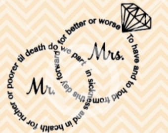 Free Free Wedding Vows Svg 190 SVG PNG EPS DXF File