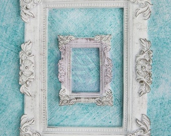 Prima Shabby Chic Treasures Collection Ingvild Bolme Resin Baroque Frames Embellishments