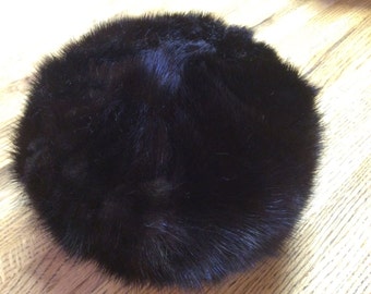Item # 10: Vintage Mink Pill Box Hat Pillow