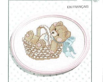 Be Merry All Cherished Teddies Counted Cross Stitch Kit by Janlynn