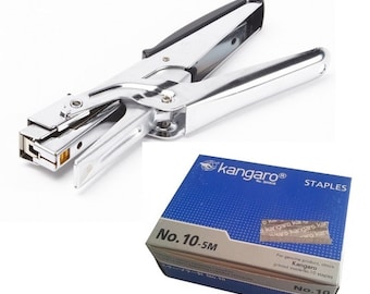 Stapler High Quality Heavy Duty Kangaro Stapler with Free Box of 5000 Staples