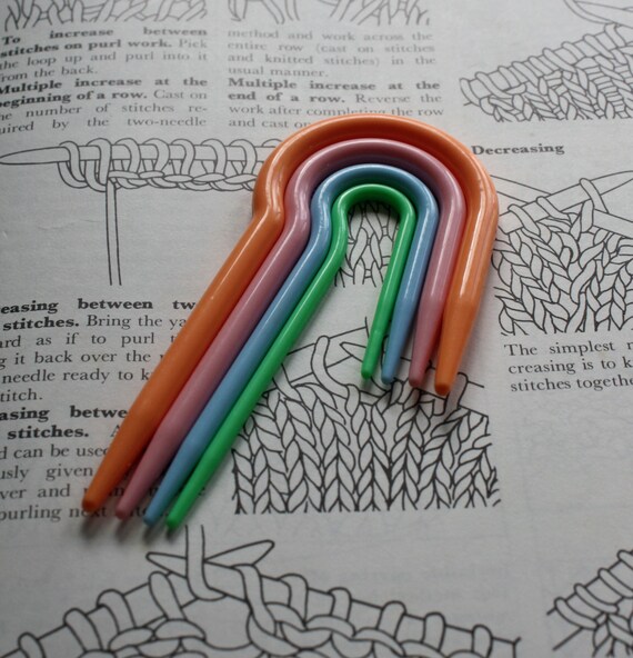 4 Cable knitting needles