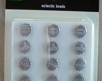 Eclectic Decorative Brads by Making Memories