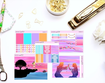 Pocahontas Mini Kit // Planner Stickers for Erin Condren, Happy Planner, Kikki K, Filofax (150+ Stickers!)