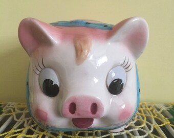 Vintage Japanese Pig Money Bank