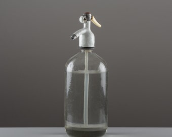 Vintage Seltzer bottle.
