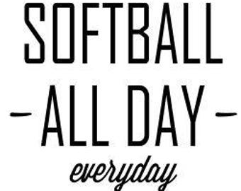 Download Softball saying svg | Etsy