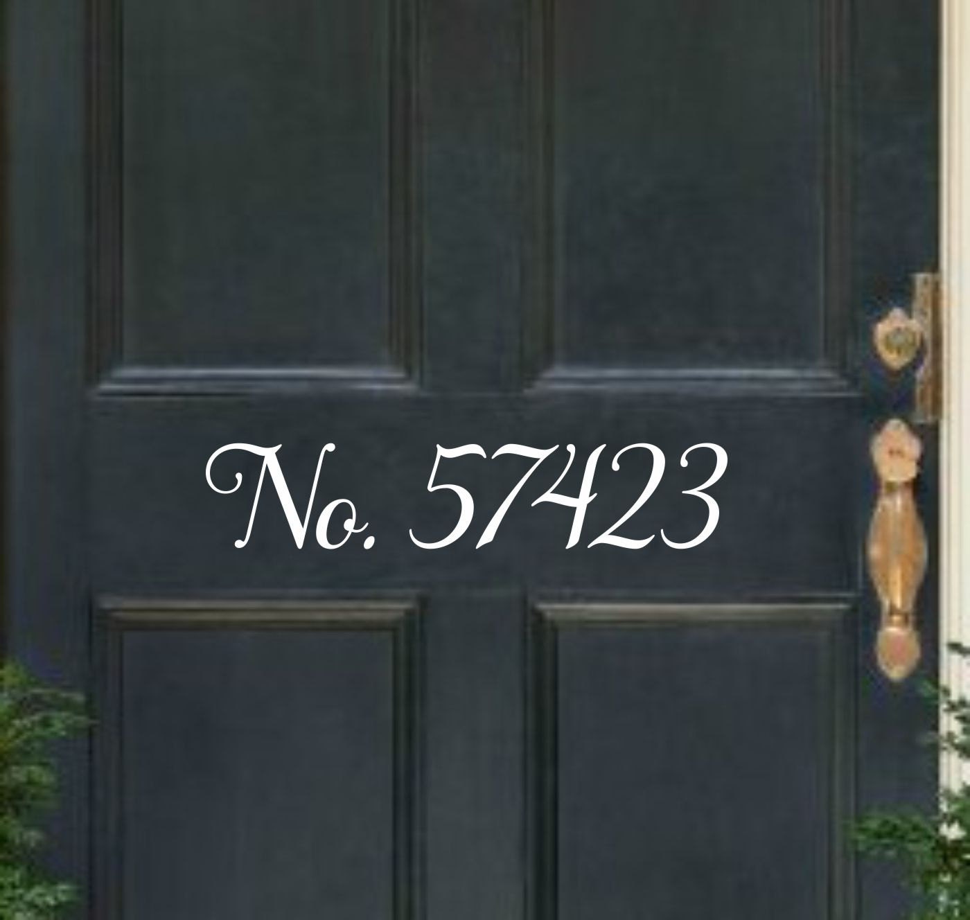Address Decal Address Door Decal House Number Decal Number