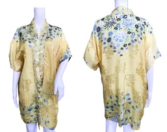 1930s Printed Kimono Robe
