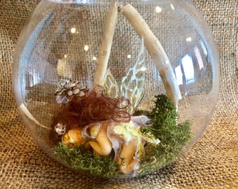 Sleeping fairy house