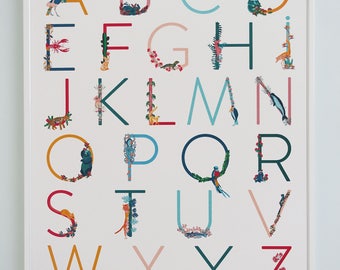 Poster alphabet / ABC Print