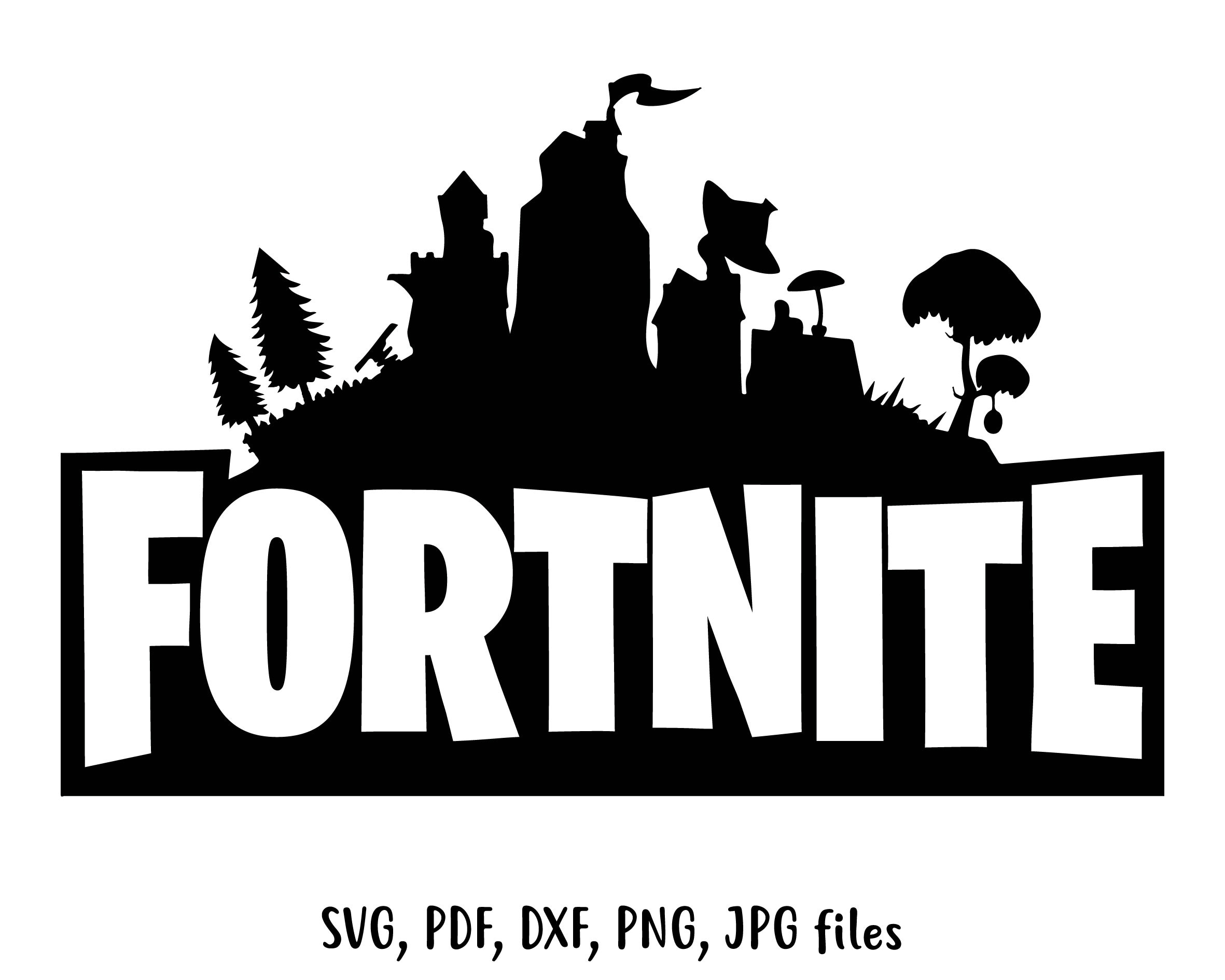 Fortnite Svg File Fortnite cricut cut file Fortnite tshirt