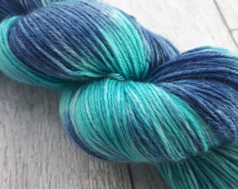 Ocean Colour Scene - Merino Cashmere Nylon (MCN) sock 4ply