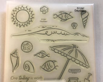 CTMH, Close to My Heart retired stamp set, D1297 Daydream