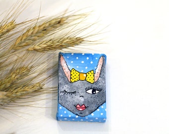 Cute painting on canvas - baby canvas art - cute canvas art - original painting - cute art - acrylic painting - miniature painting