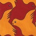 Bird Tessellation mono deluxe Needlepoint Canvas