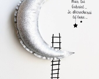 Decor Moon and its customizable stickers kit.