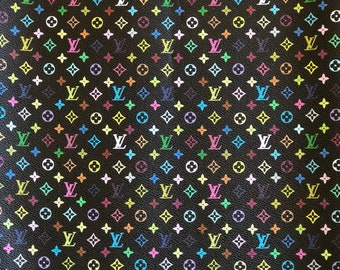 Louis Vuitton Inspired Vinyl Fabric