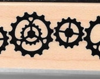 Steam Punk Border Stamp -- NEW -- Inkadinkado Brand -- (#1994)