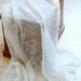Baby Shetland 1 ply Lace Christening Heirloom Shawl Finished size 56" x 56" - PDF of Vintage Knitting Pattern Instant Download HD