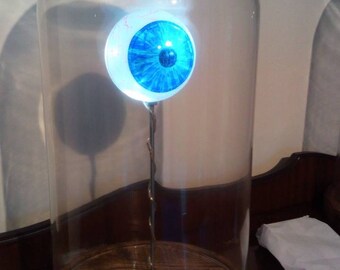 Glass dome display all seeing eye