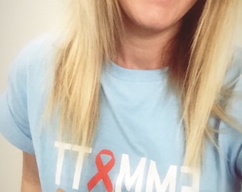 ADULTS - Help to fight Cancer, and support Kolleen and Dan with the purchase of a Emmitt Strong Shirts