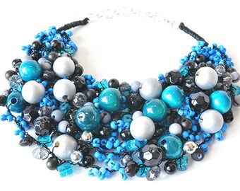 kama4you 3447 necklace crocheted boho