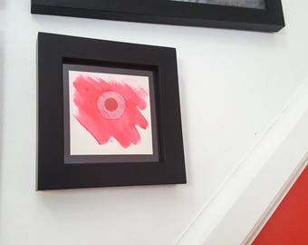 Abstract 5 - Framed One of a Kind Collage