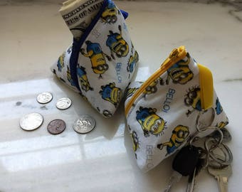 Minion Triangle Pyramid Coin Purse
