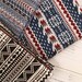 Stripy Bohemian Fabric, Ethnic Tribal Fabric, Upholstery fabric, Thick and Heavy Weight - 1/2 yard