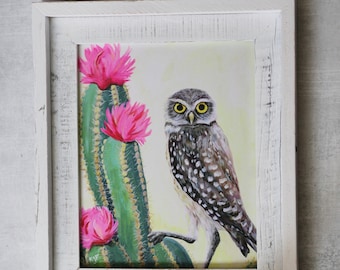 Desert Owl Fine Art Print