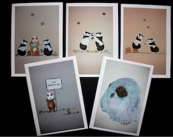 Five Assorted Notecards Pack
