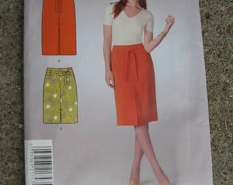 simplicity A1743 skirt pattern uncut size 8-18 factory folded