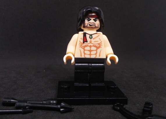 John RAMBO Custom Minifigure 100% LEGO Compatible First