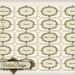 craft room labels organization printable instant download