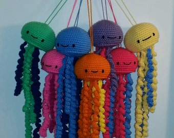 Crochet Jellyfish/ any colors