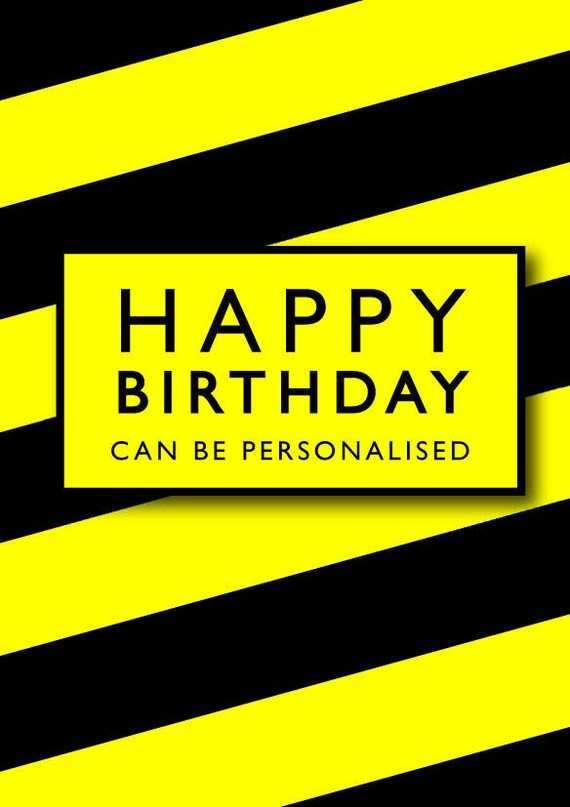 Manchester's Hacienda music scene inspired Birthday greeting card
