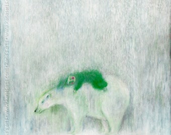 snow soul - limited edition archival print ( Giclée )