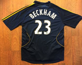 Vintage Los Angeles Galaxy David Beckham Away Jersey Size XL