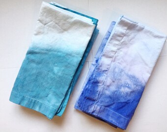 Dip Dyed Napkins