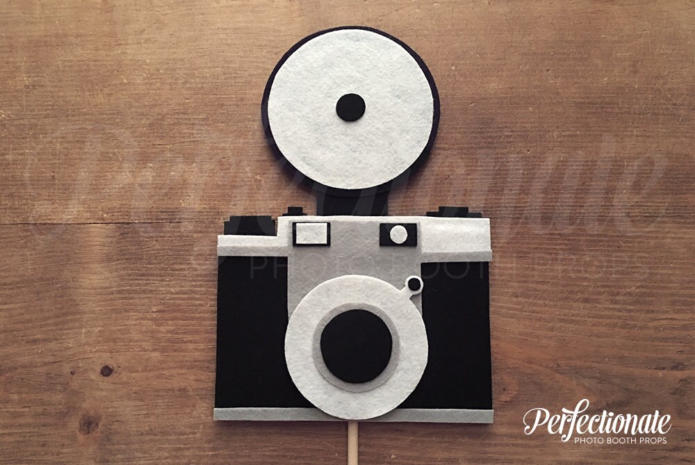 Paparazzi Camera Photo Booth Prop Hollywood Photo Prop