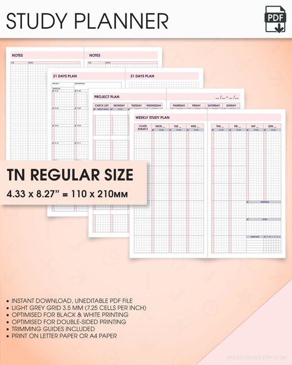 college study planner