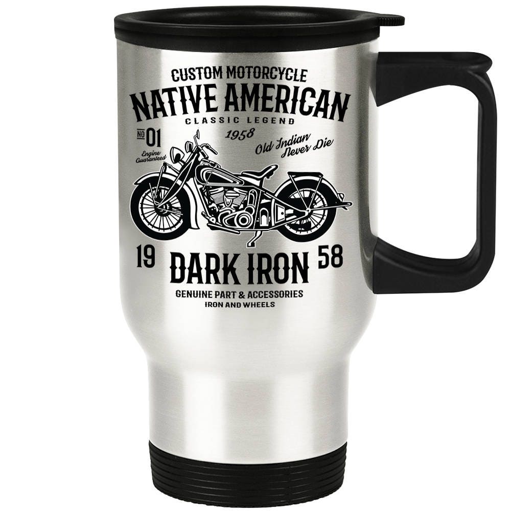 motorbike travel mug