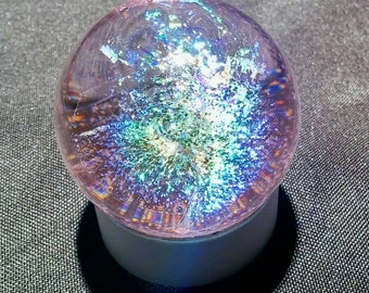 lavender galaxy marble, Dichroic Vortex Marble,