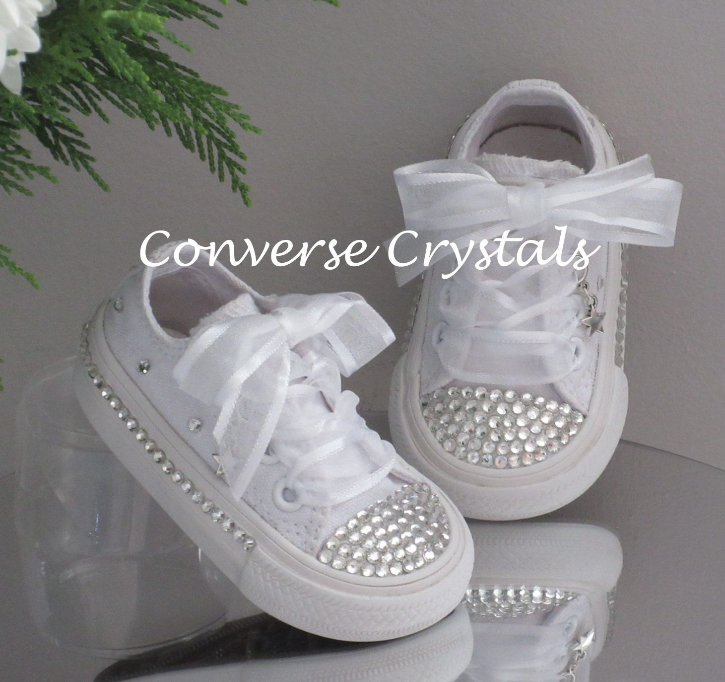 infant bling converse shoes