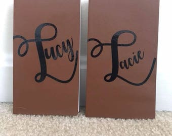 Personalized Leather Notebooks