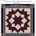 Carpenters Star Quilt Pattern - String quilt pattern - King Size: 108" x 108"